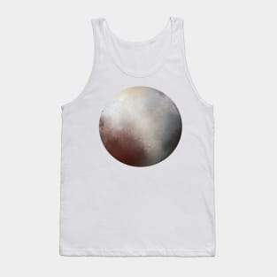 Pluto planet sticker Tank Top